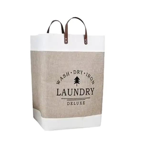 Nova Luxury Fabric Laundry Basket