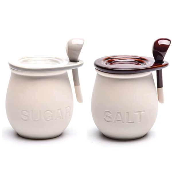 Luna Ceramic Spice jars