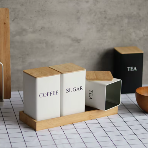 Lona Bamboo Storage Jar